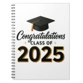 Congratulations Class of 2025 Notizblock (Vorderseite)