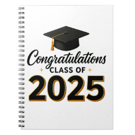 Congratulations Class of 2025 Notizblock