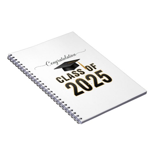 Congratulations Class of 2025 Notizblock (Rechte Seite)