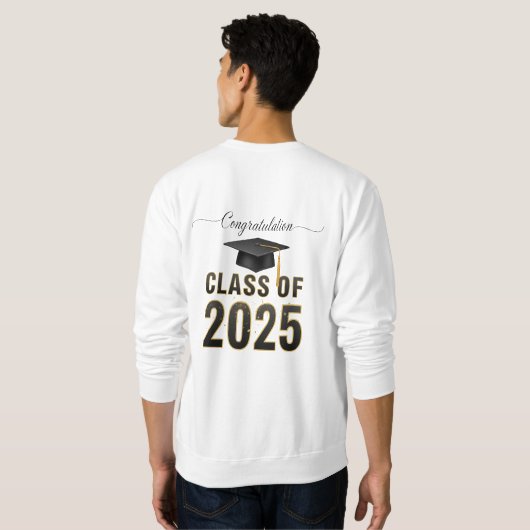Congratulations Class of 2025 Sweatshirt (Schwarz voll)