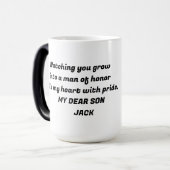 Congratulations class of 2025 verwandlungstasse (Vorderseite Links)