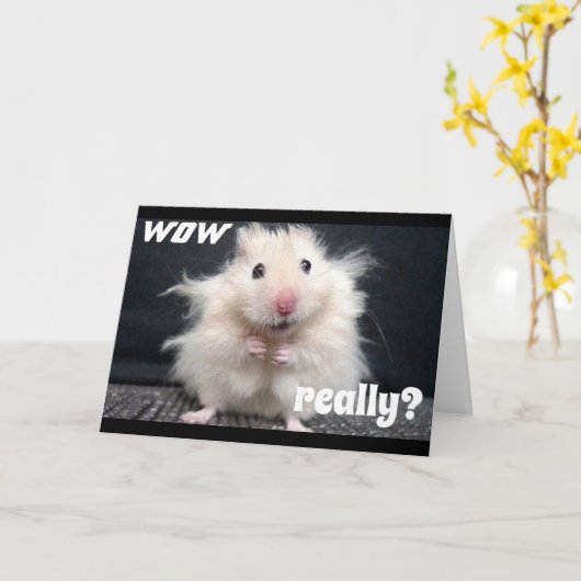 ***CONGRATULATIONS*** EVEN MY HAIR STOOD ON END!!! KARTE (Gelbe Blume)