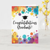 Congratulations Graduate Folded Card Karte (Gelbe Blume)