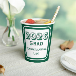 Congratulations Graduate Paper Cup Pappbecher