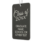 Congratulations Graduate - Personalized Graduation Autolufterfrischer (Links)