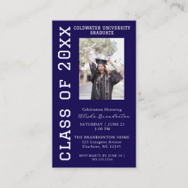 Congratulations Graduate  Photo Card Invitation Begleitkarte