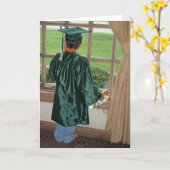 Congratulations Graduation Card Karte (Gelbe Blume)