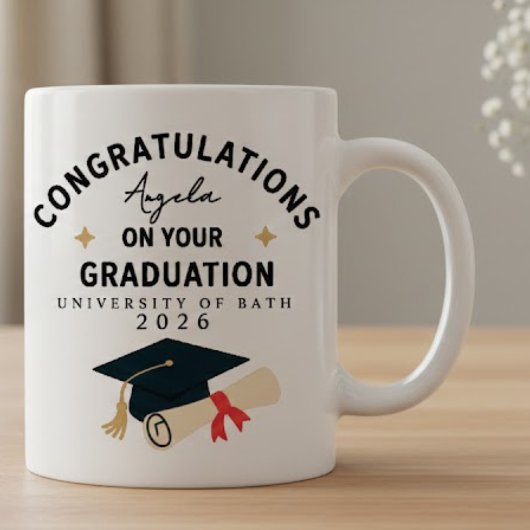 Congratulations Graduation Name University Year  Tasse