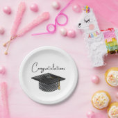 Congratulations Graduation Themed Celebration Pappteller (Party)