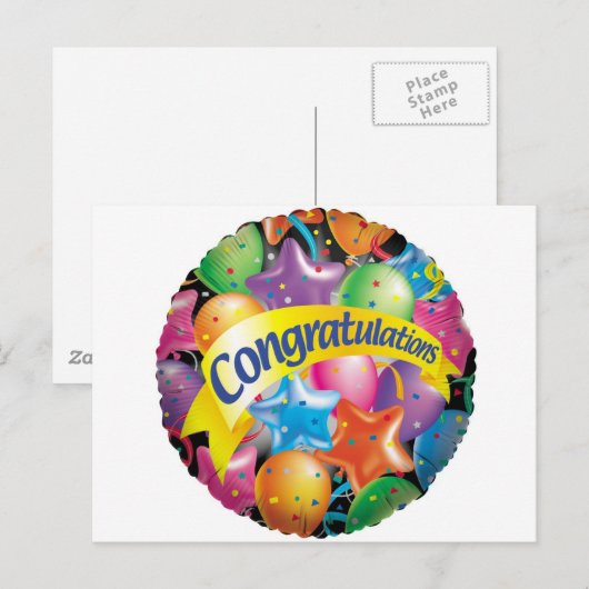 Congratulations.jpg Postkarte (Vorne/Hinten)