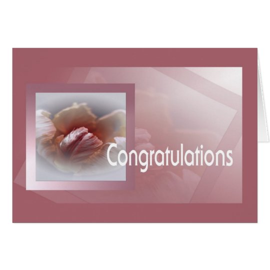 Congratulations Karte