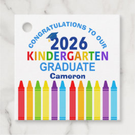 Congratulations Kindergarten Graduate Custom Party Geschenkanhänger