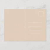 Congratulations Little Girl New Baby Giraffe Card Postkarte (Rückseite)
