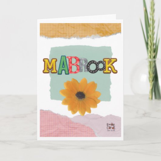 Congratulations - Mabrook Karte (Vorderseite)