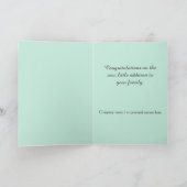 Congratulations New Baby Greeting Card Karte (Innenseite)