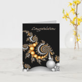 Congratulations Note Card Karte (Gelbe Blume)