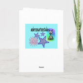 CONGRATULATIONS ON A NEW BABY BOY BLUE PRAM KARTE (Rückseite)