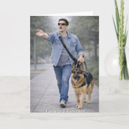 Congratulations on Graduating Your Guide Dog Team Karte