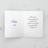 Congratulations on your Bar Mitzvah Karte (Innenseite)