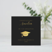congratulations on your graduation card (Stehend Vorderseite)