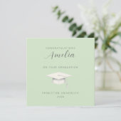 congratulations on your graduation card (Stehend Vorderseite)