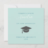 congratulations on your graduation card karte (Vorderseite)
