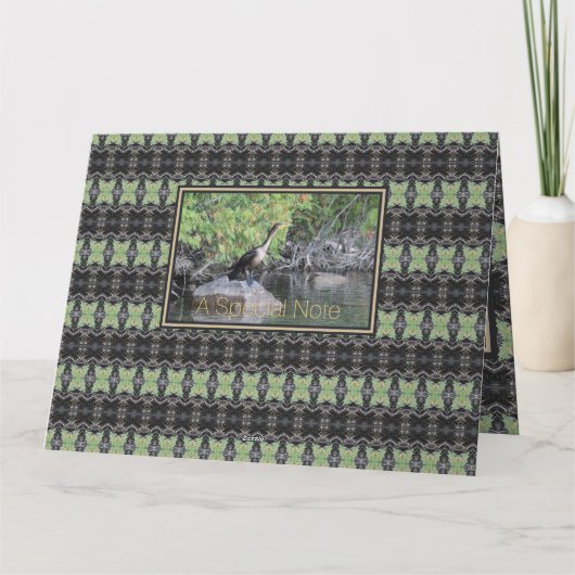 Congratulations Paper Greeting Karte (Rückseite)