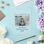 Congratulations photo graduate name university yea acryleinladungen (In Situ (Hochzeit))