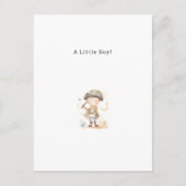 Congratulations Pirate New Baby Birth Card Postkarte (Vorderseite)