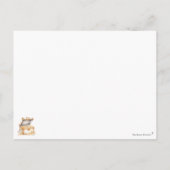 Congratulations Pirate New Baby Birth Card Postkarte (Rückseite)