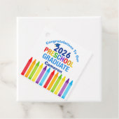 Congratulations Preschool Graduate Custom Party Geschenkanhänger (Beispiel)