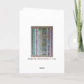 Congratulations - Scrapbook 1 - Seasons Card Karte (Rückseite)