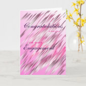 Congratulations to you both on your Engagement Karte (Gelbe Blume)