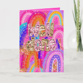 Congratulations Well Done Karte (Vorderseite)