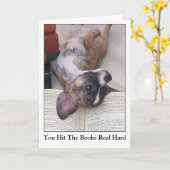 Congratz. für Abschluss Karte (Gelbe Blume)