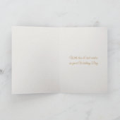 Congrautlations Tulip Flowers Wedding Card  Karte (Innenseite)