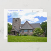 Congregation Church Postcard Postkarte (Vorne/Hinten)