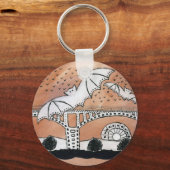 Congress Avenue Bats Schlüsselanhänger (Vorderseite)