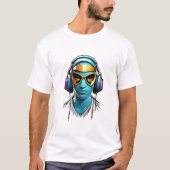 Conic DJ Mask Logo-T - Shirt (Vorderseite)