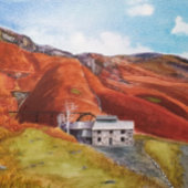 Coniston Lake District Blank Card Karte