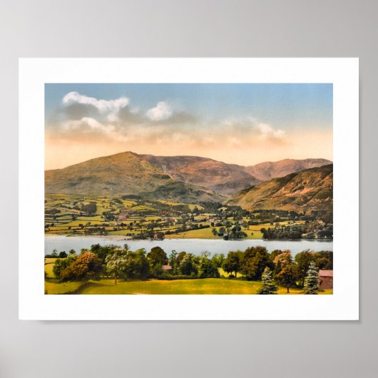 Coniston, Lake District, England Poster (Vorne)