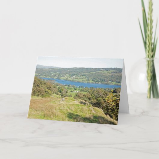 Coniston Water Danke-Karte Dankeskarte (Vorderseite)