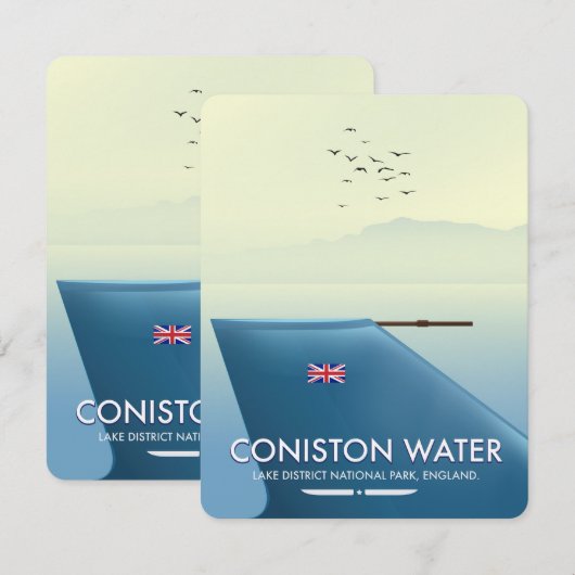 Coniston Water, Lake District, England (Vorne/Hinten)