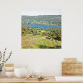Coniston Water Postcard Kissen Poster (Küche)
