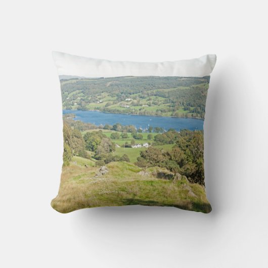 Coniston Water Postkarte Kissen (Vorderseite)