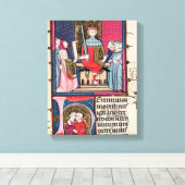 Conjugal Law, eine ehebrecherische Ehefrau Leinwanddruck (Insitu (Holzboden))