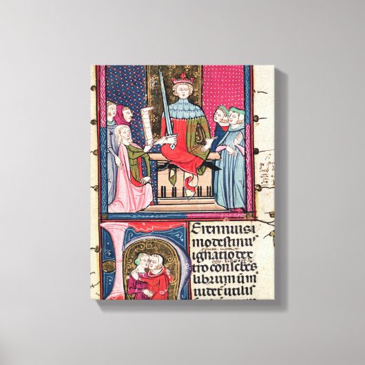 Conjugal Law, eine ehebrecherische Ehefrau Leinwanddruck (Vorderseite)