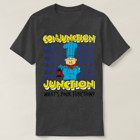 Conjunktion Junction T-Shirt (Design vorne)