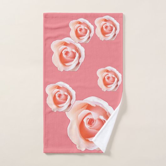 CONJUNTO DE TOALHAS COM ROSAS BADHANDTUCH SET (Handtuch)