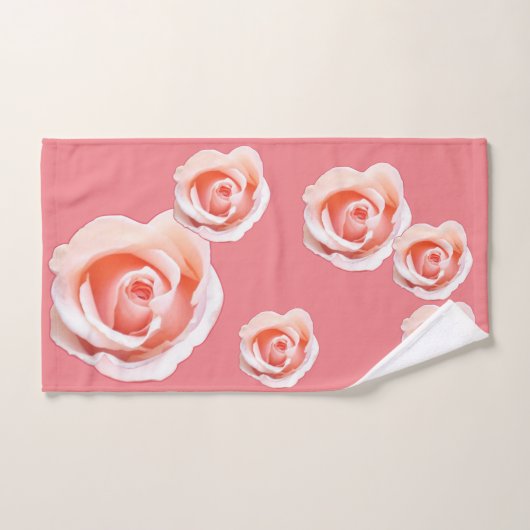 CONJUNTO DE TOALHAS COM ROSAS BADHANDTUCH SET (Handtuch)